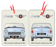 Austin Healey Sprite MkII 1961-62 Air Freshener